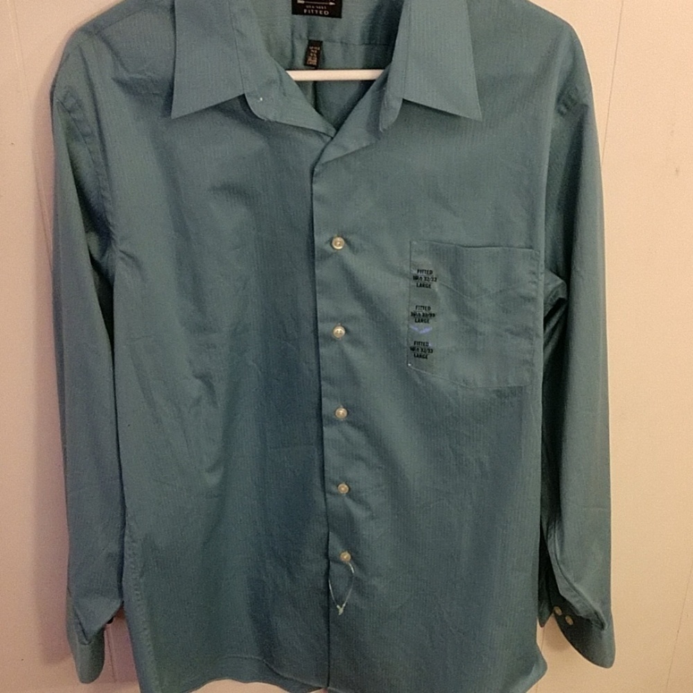 Blue Arrow Dress Shirt